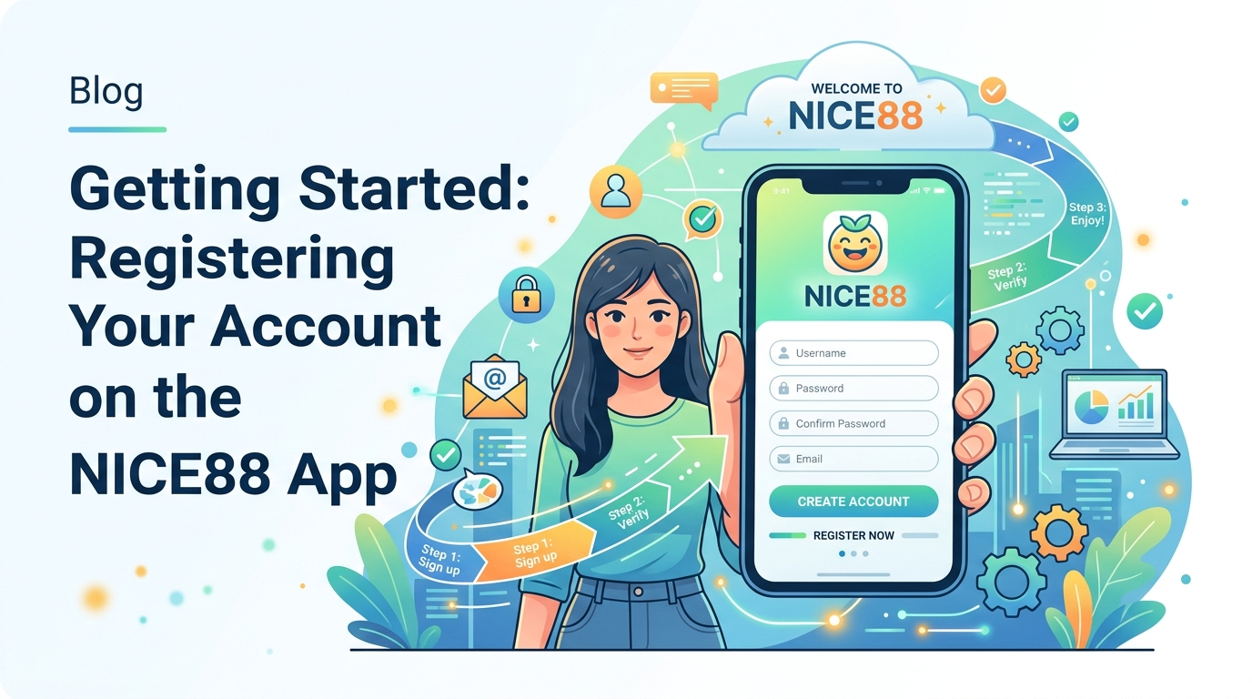Getting Started: Registering Your Account on the NICE88 App