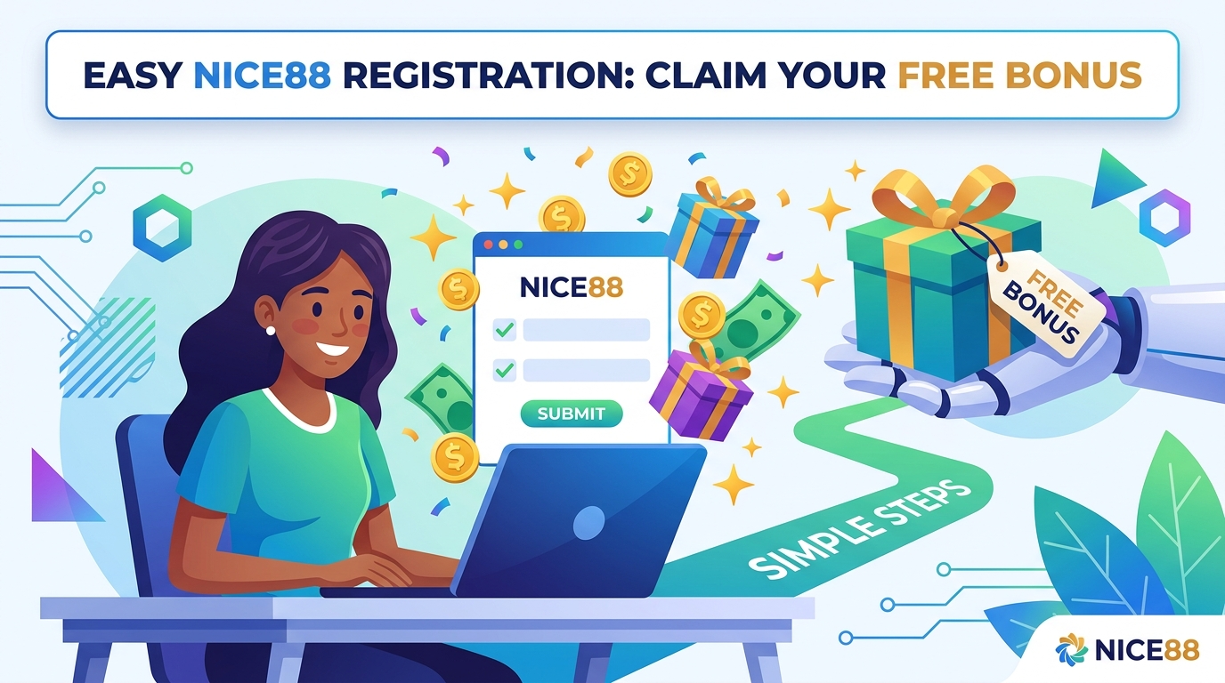 Easy NICE88 Registration: Claim Your Free Bonus