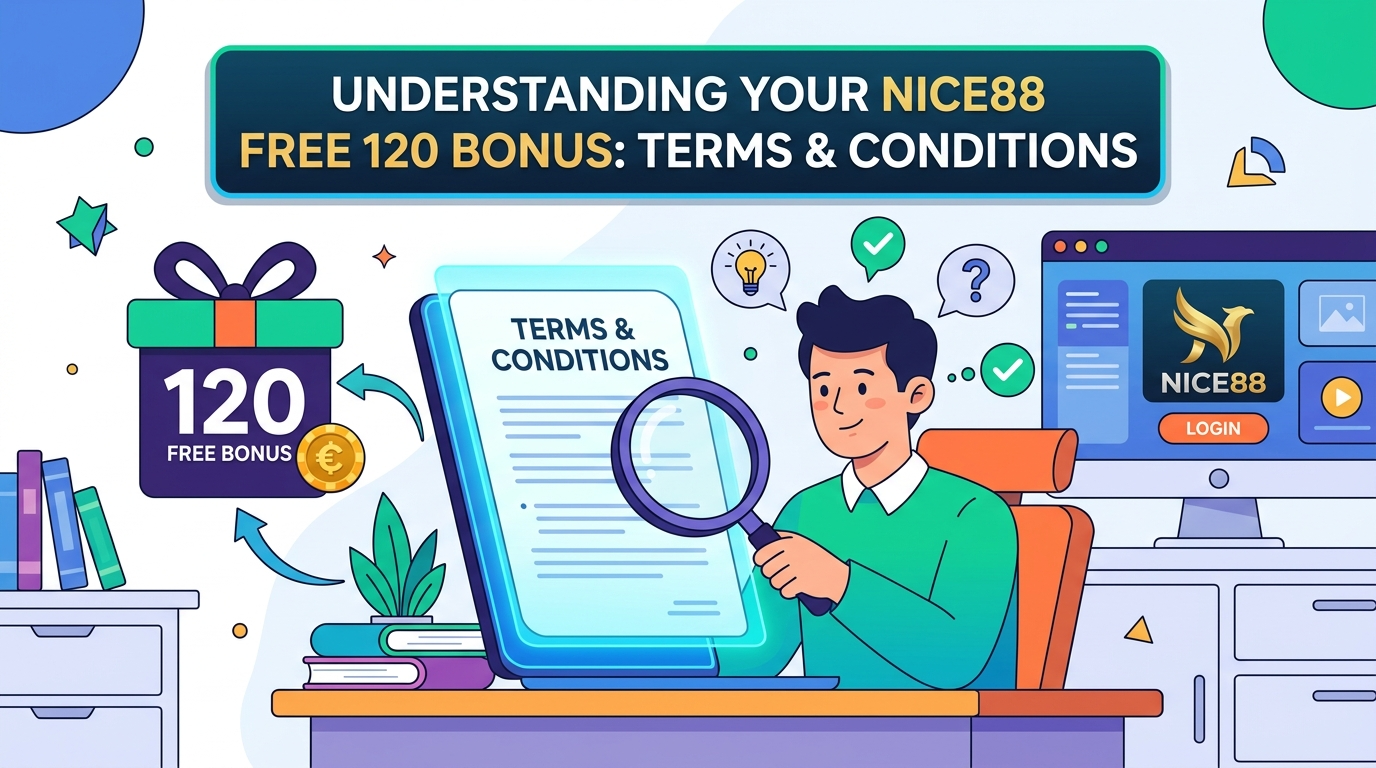Understanding Your Nice88 Free 120 Bonus: Terms & Conditions