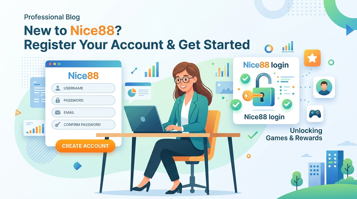 Register for Nice88 and complete your nice88 login