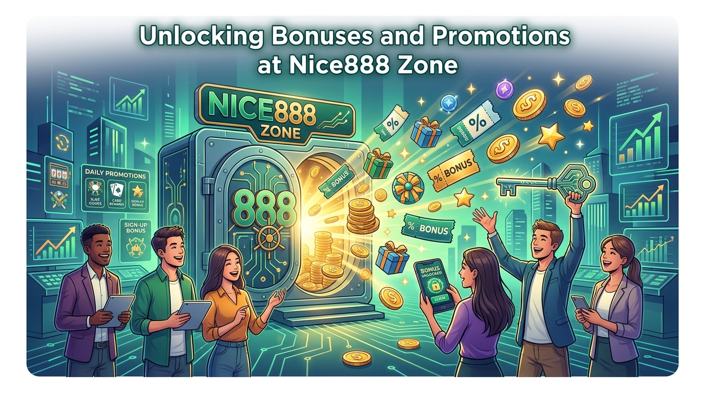 Unlocking Bonuses and Promotions at Nice888 Zone